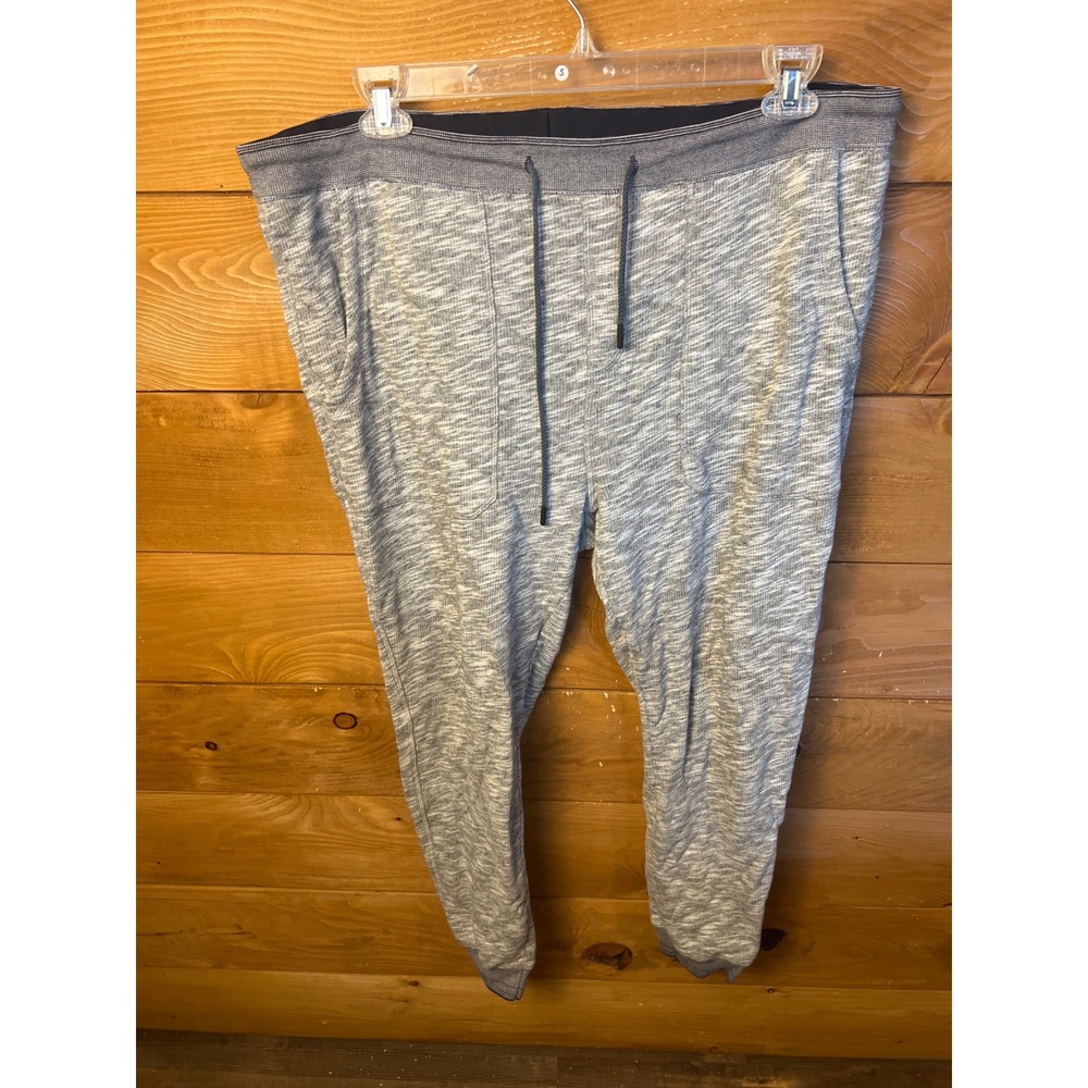 Carbon 2 Cobalt Women's Gray Heather‎ Lounge Jogger Pants Sweatpants Large Comfy